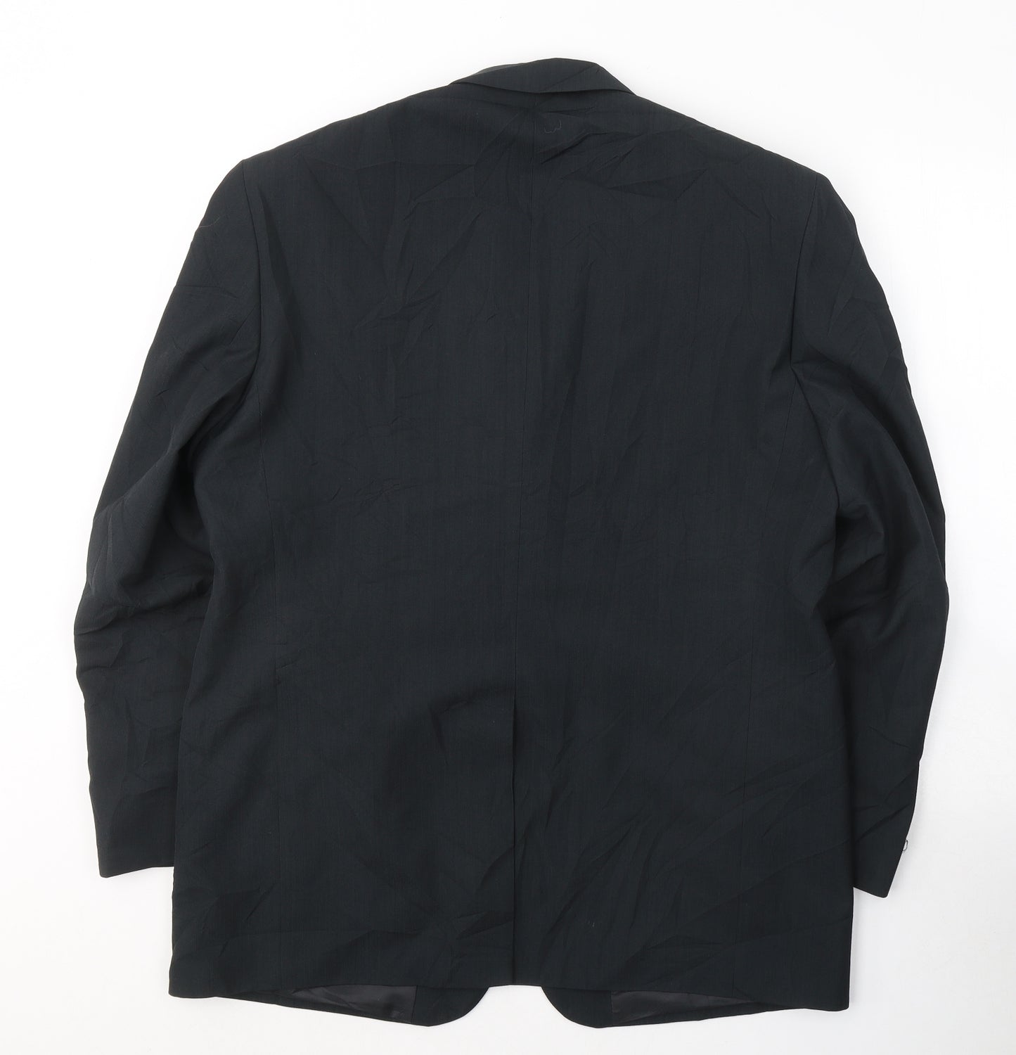 West Brook Mens Black  Polyester Jacket Suit Jacket Size 42