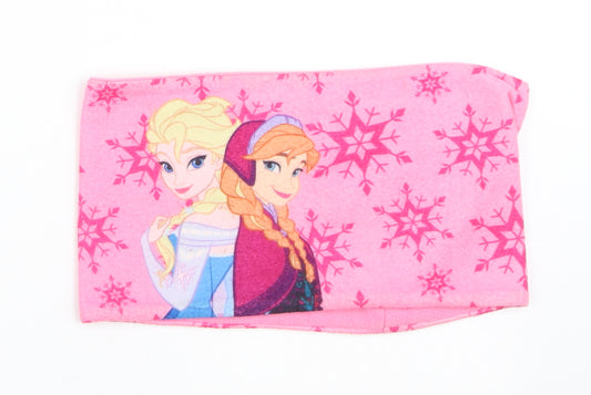 Disney Girls Pink Geometric Polyester Cowl/Snood Scarves & Wraps One Size  - Frozen