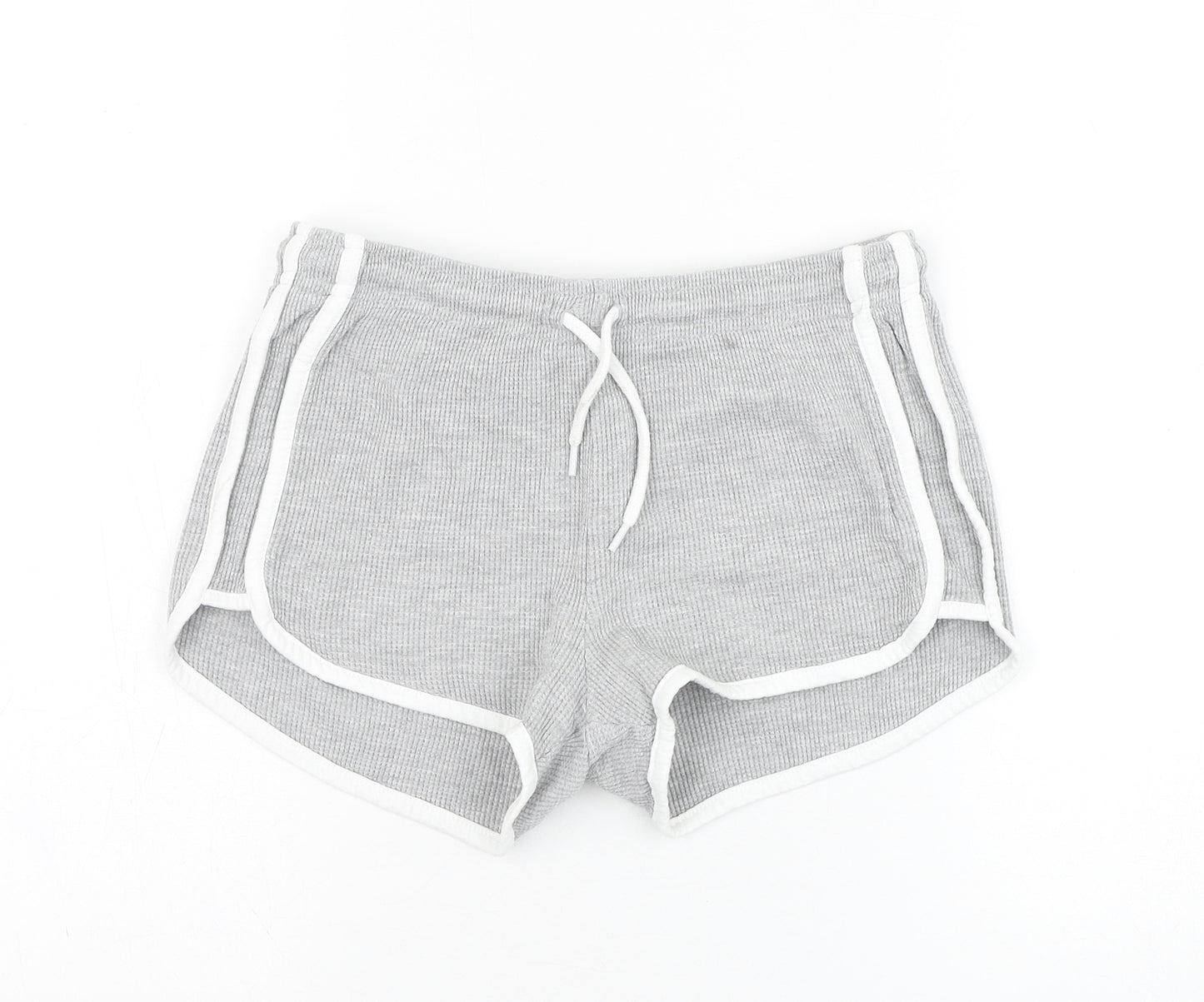 Primark Girls Grey  Cotton Sweat Shorts Size 6 Years  Regular