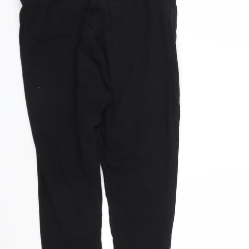 Miso Essentials Womens Black  Polyester Pedal Pusher Leggings Size 14 L20 in