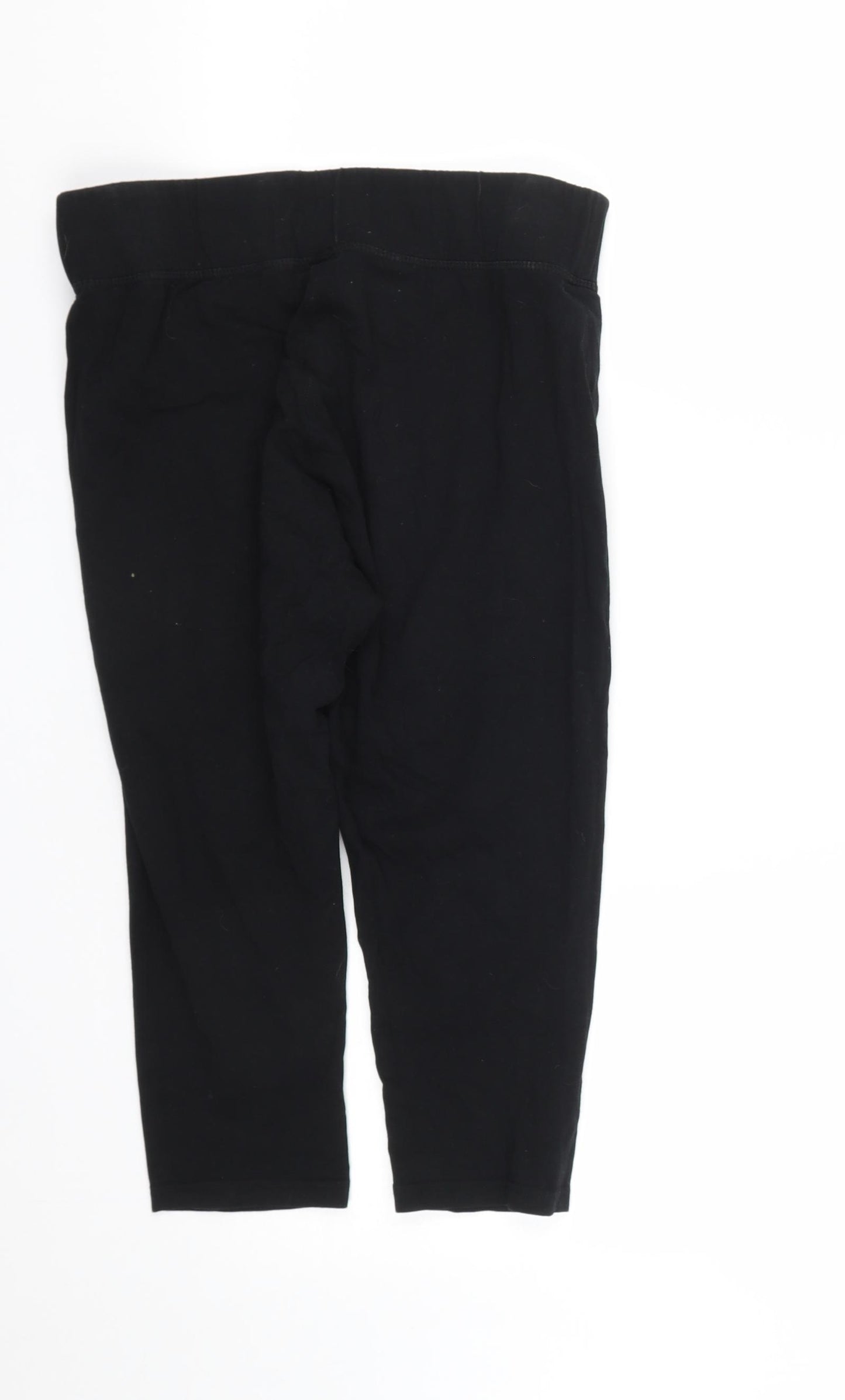 Miso Essentials Womens Black  Polyester Pedal Pusher Leggings Size 14 L20 in
