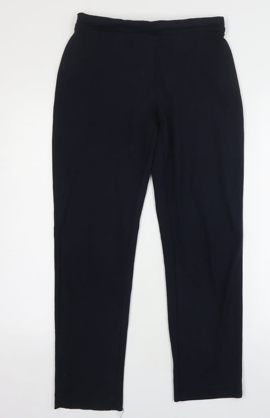Marks and Spencer Womens Blue  Viscose Jogger Leggings Size 10 L29 in