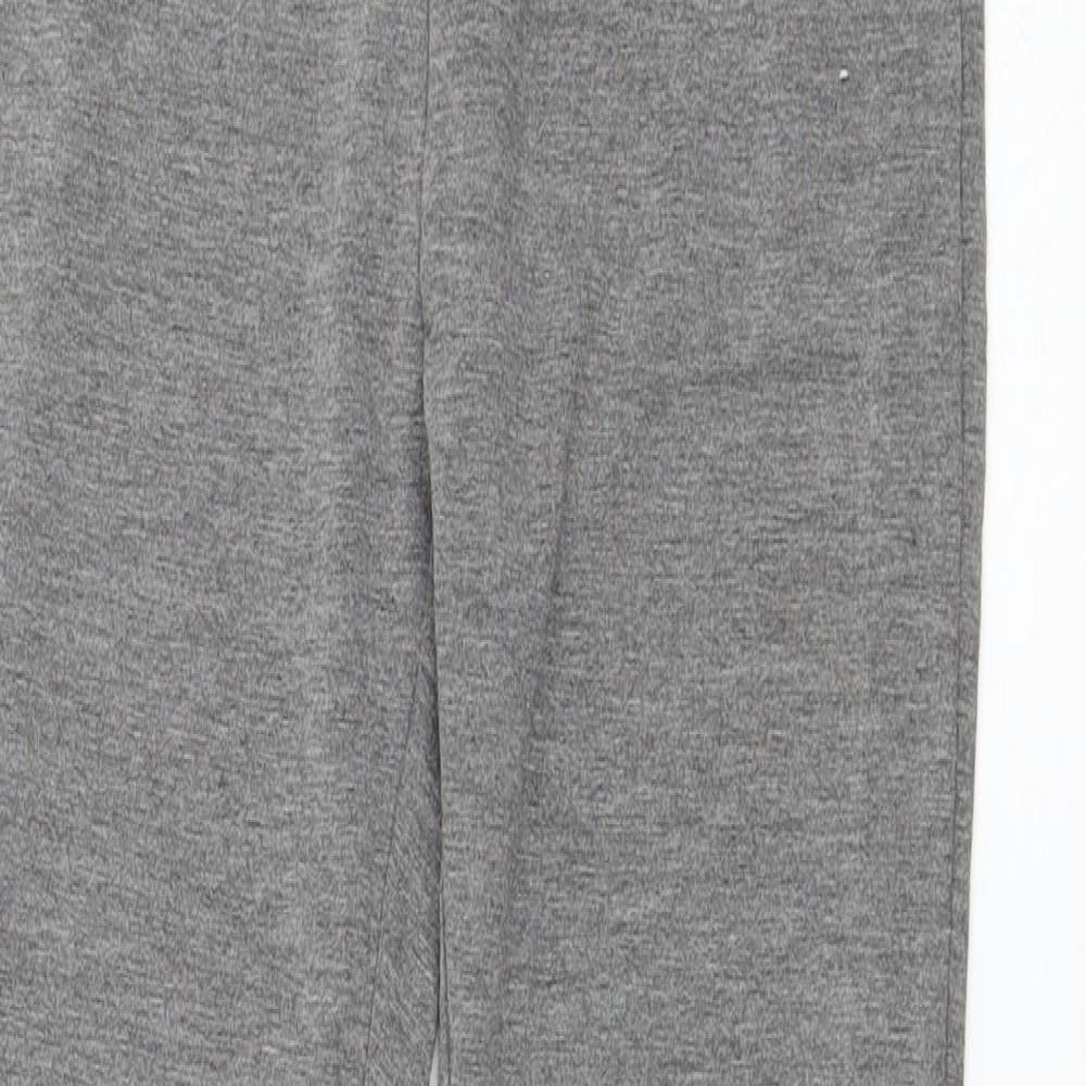 SheIn Girls Grey  Viscose Jogger Trousers Size 13-14 Years  Regular Pullover - Leggings