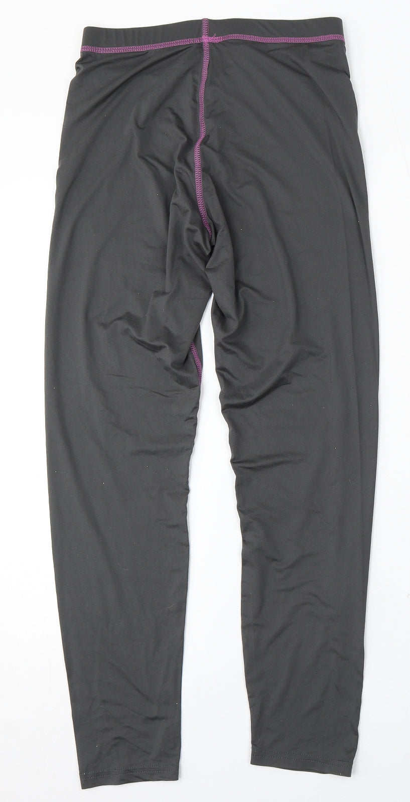 Crane Womens Grey  Polyester Jogger Trousers Size M L29 in Regular