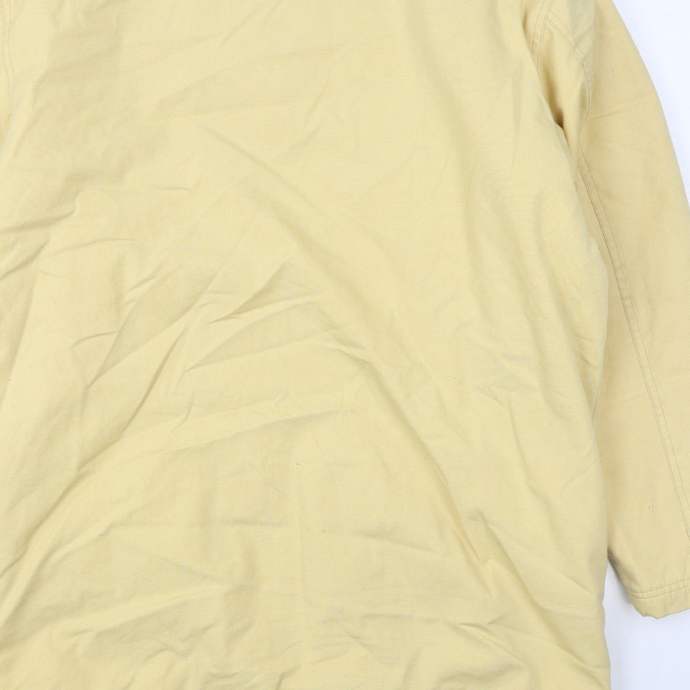 Harvest Collection Mens Yellow   Jacket  Size M  Zip