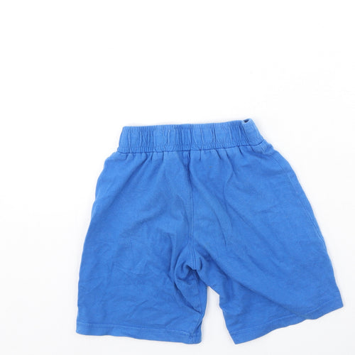 bpc Boys Blue  Polyester Cropped Trousers Size 2-3 Years  Regular