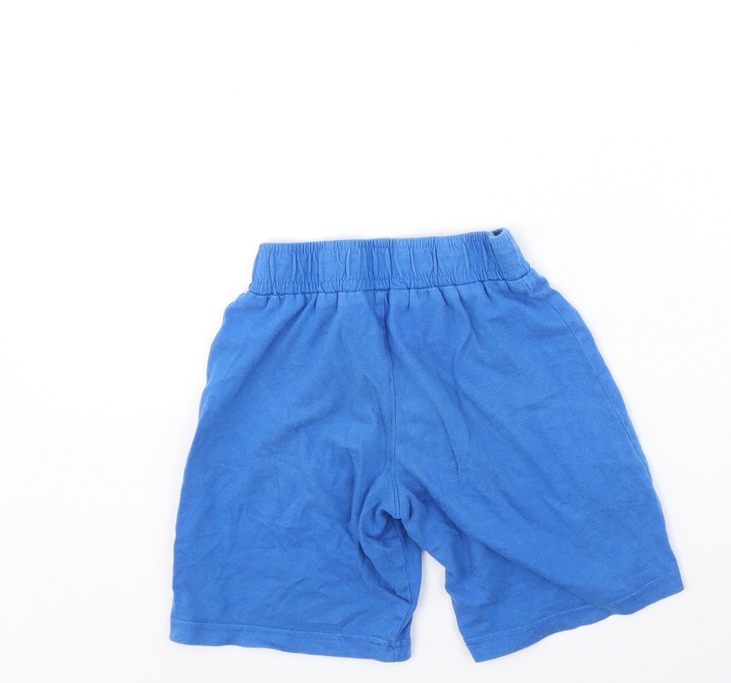 bpc Boys Blue  Polyester Cropped Trousers Size 2-3 Years  Regular