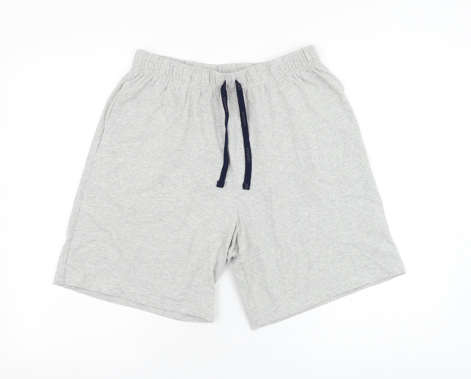 Greige Cotton Shorts, Mens Loungewear