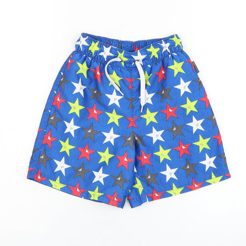 Trespass Boys Blue  Polyester Sweat Shorts Size 5-6 Years  Regular  - Star, Swimwear