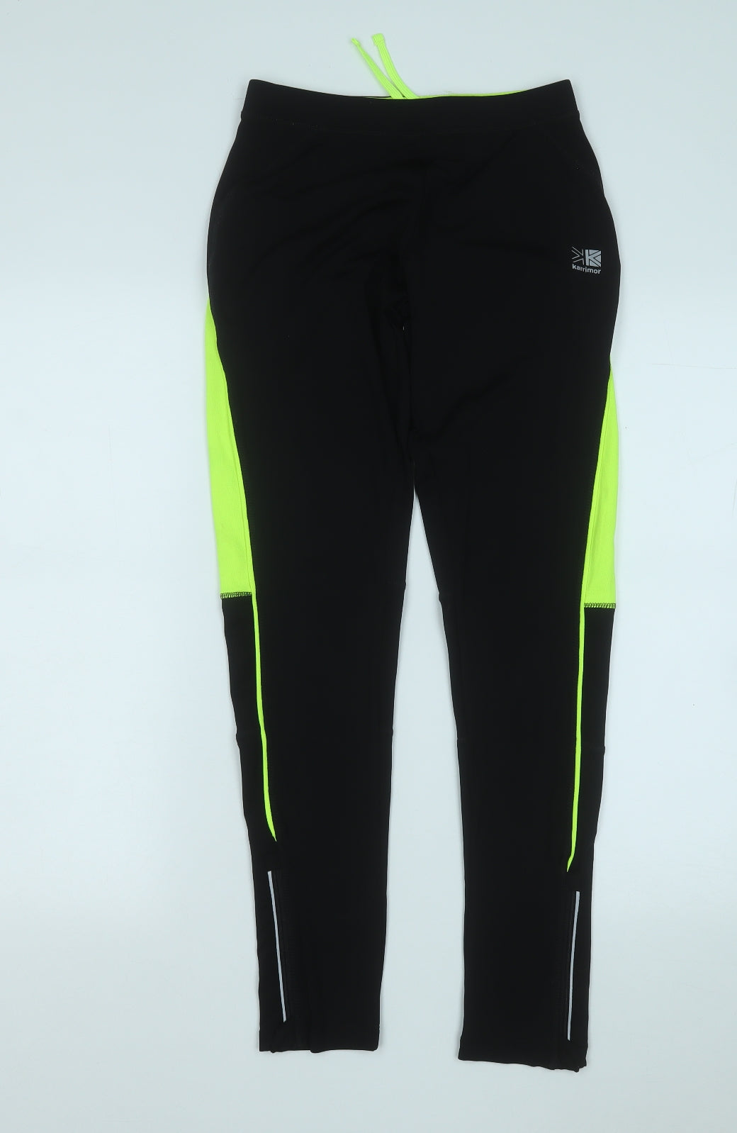Karrimor Womens Black Polyester Track Pants Leggings Size 10 L27 in Regular