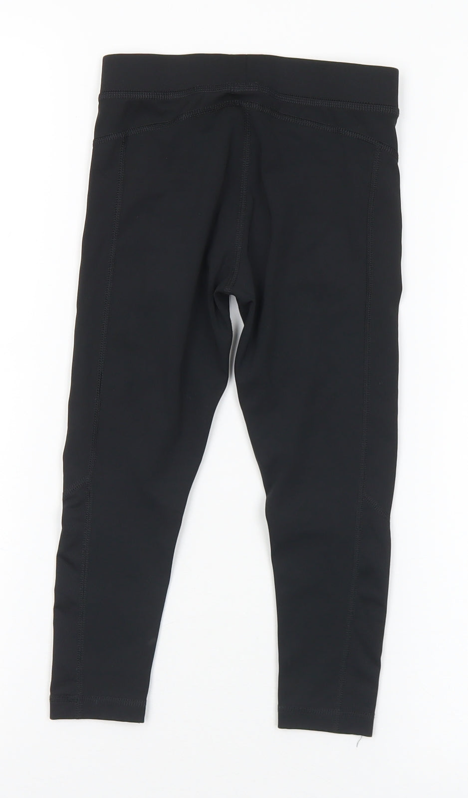 George Girls Black  Polyester Pedal Pusher Trousers Size 5-6 Years  Regular
