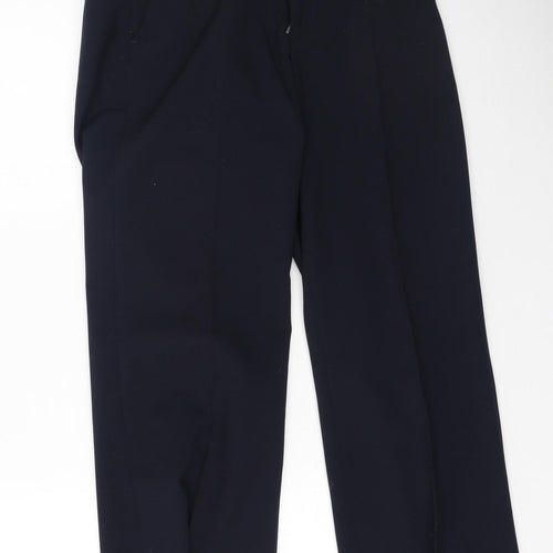 REMUS Mens Blue  Viscose Trousers  Size 30 in L27 in Regular