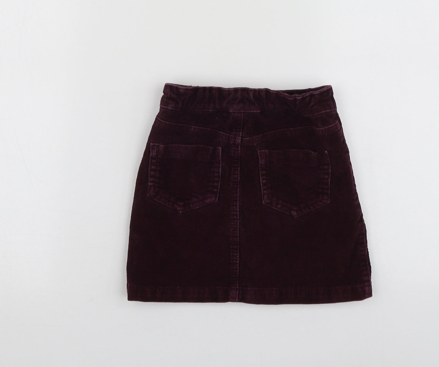 George Girls Purple  Cotton Maxi Skirt Size 4-5 Years  Regular