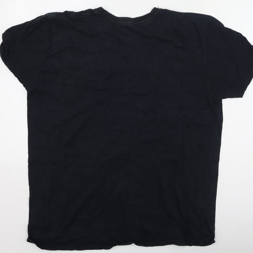 Henleys Mens Multicoloured  Cotton  T-Shirt Size XL Round Neck