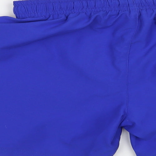 F&F Boys Blue  Polyester Bermuda Shorts Size 8-9 Years  Regular Drawstring
