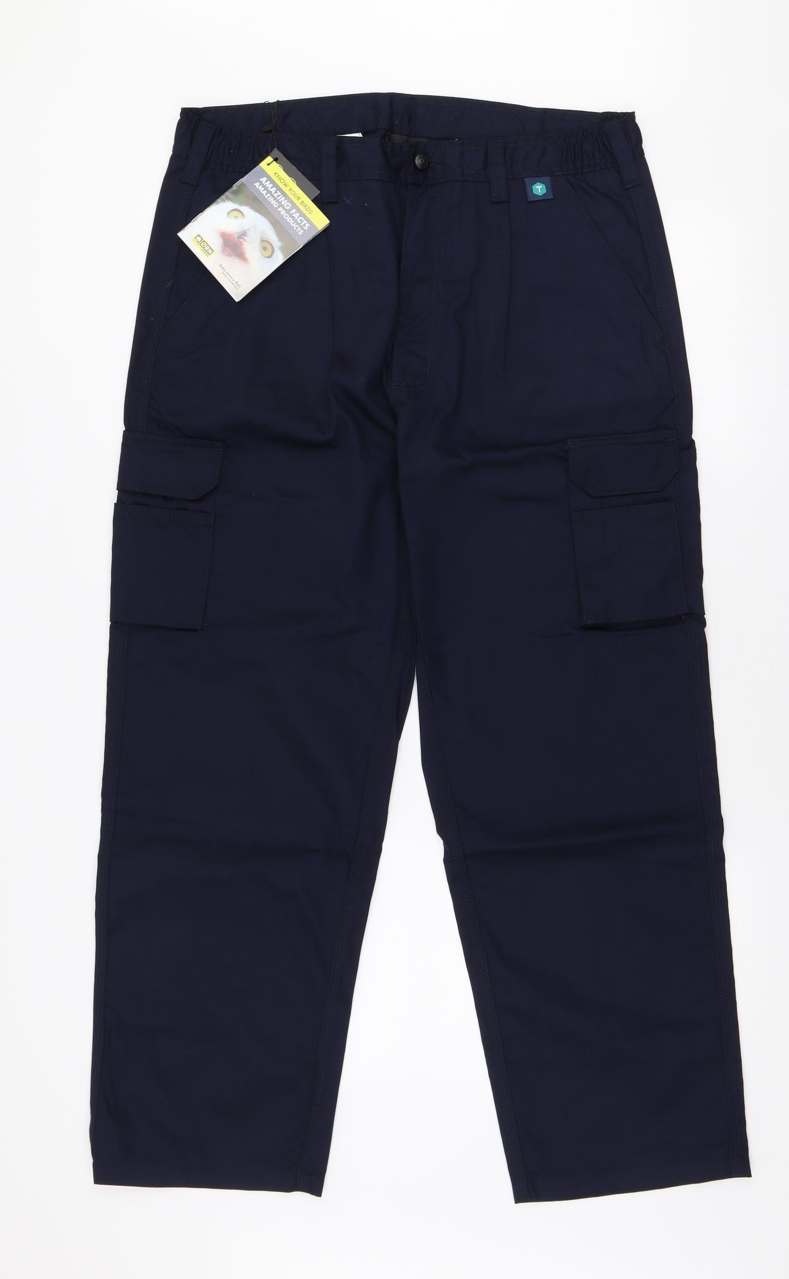 Navy work combat trousers 36r orn  Vinted