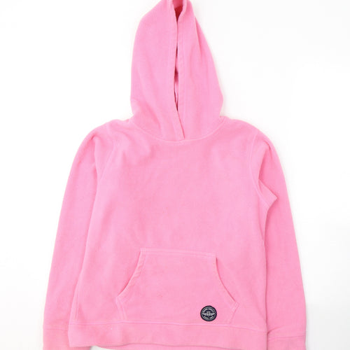 Board Angels Girls Pink  Polyester Pullover Hoodie Size 13 Years  Pullover