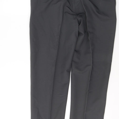 Slazenger Mens Grey  Polyester Trousers  Size 32 L29 in Slim Button