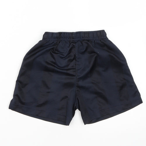 Sandico Boys Blue  Polyester Sweat Shorts Size 3-4 Years  Regular