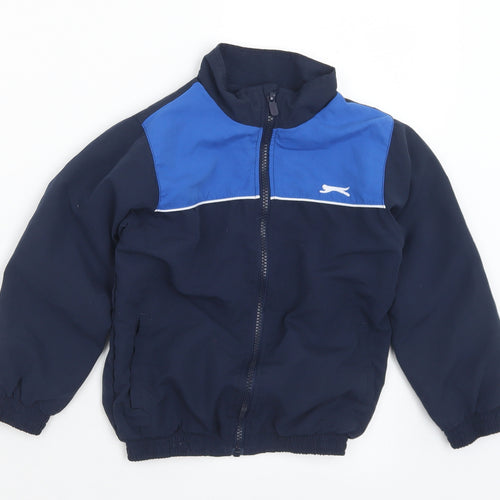 Slazenger Boys Blue   Jacket  Size 5-6 Years  Zip