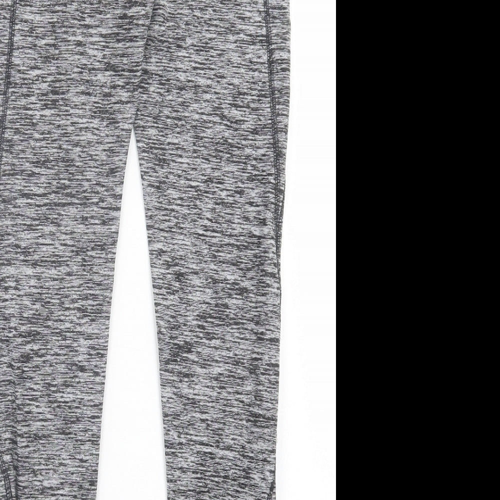 Hollister Womens Grey  Polyester Capri Leggings Size XS L26 in