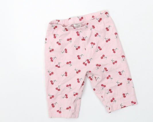 Dunnes Stores Girls Pink  Cotton Jegging Trousers Size 5-6 Years  Regular