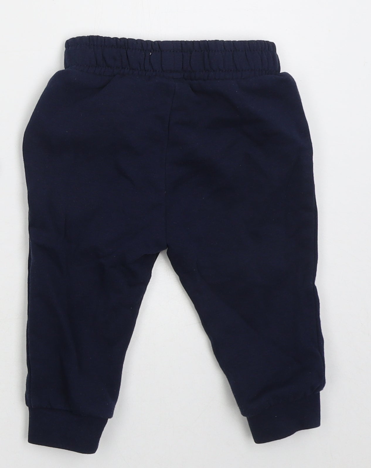 US Polo Assn. Boys Blue  Cotton Sweatpants Trousers Size 12 Months  Drawstring