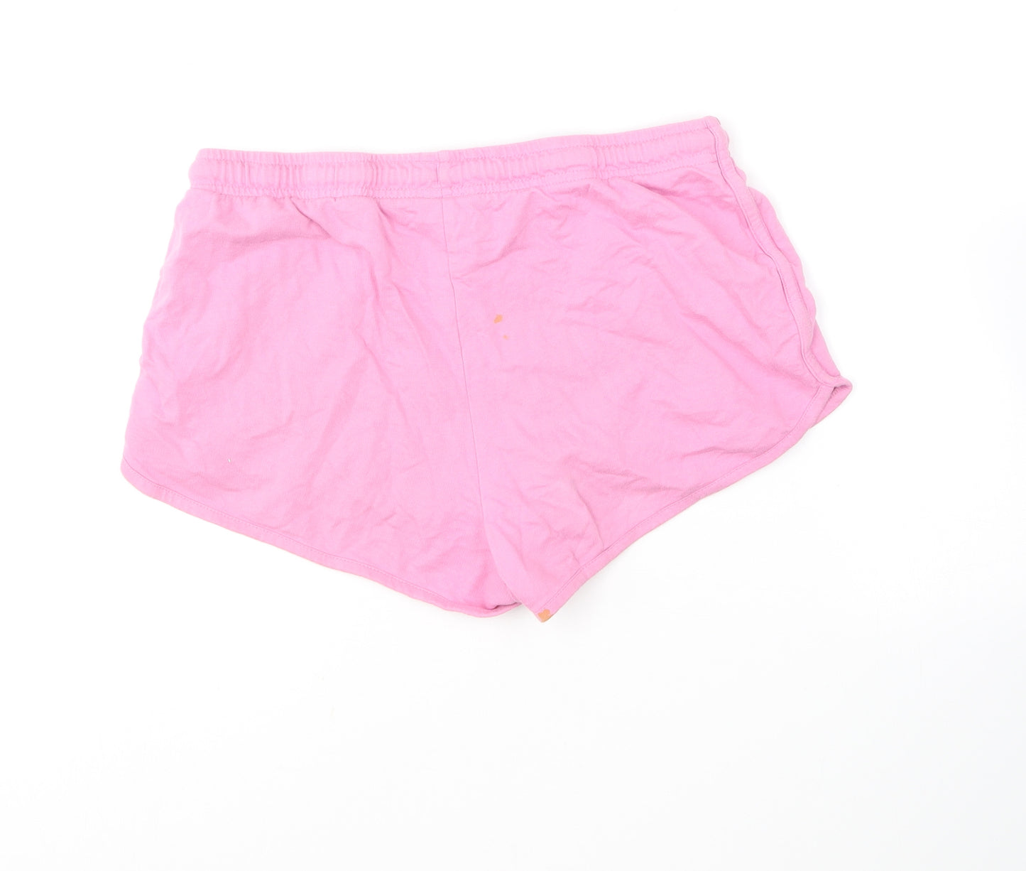 The Simpsons Womens Pink  Cotton Sweat Shorts Size 10 L6 in Regular  - Lisa Simpson