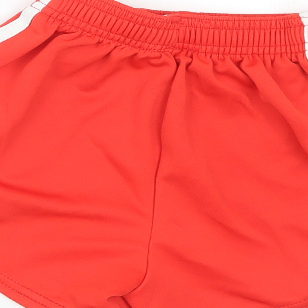 O'Neills Boys Red  Polyester Sweat Shorts Size 4-5 Years  Regular