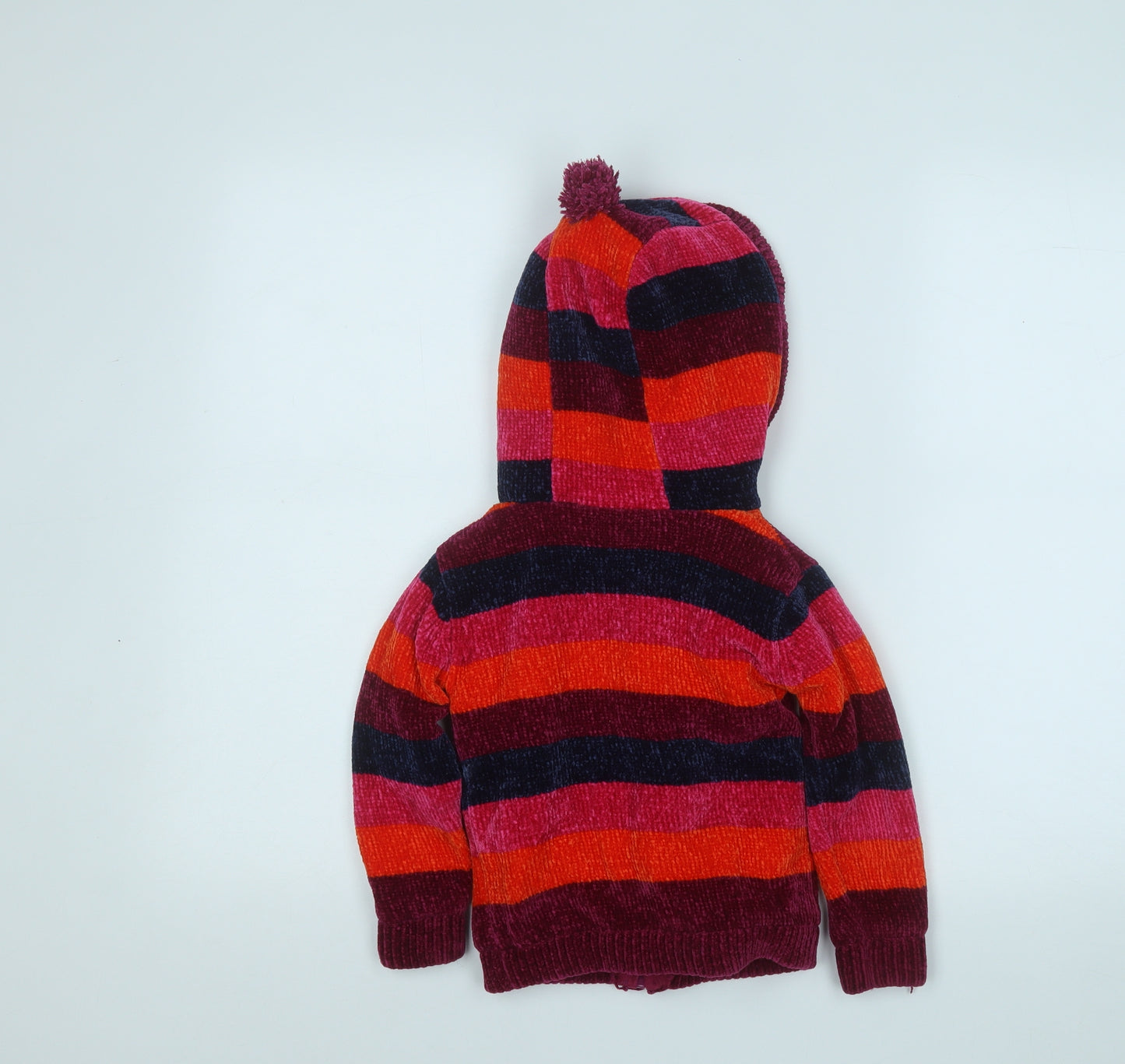 George Girls Multicoloured Striped  Jacket  Size 2-3 Years