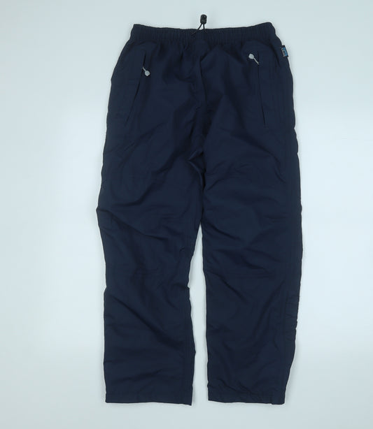 Regatta Mens Blue  Polyester Snow Pants Trousers Size 28 in L30 in Regular
