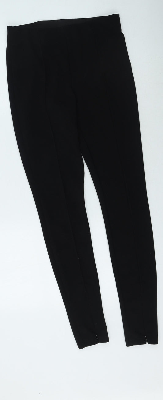 H&M Womens Black  Polyester Jegging Leggings Size 28 in L29 in