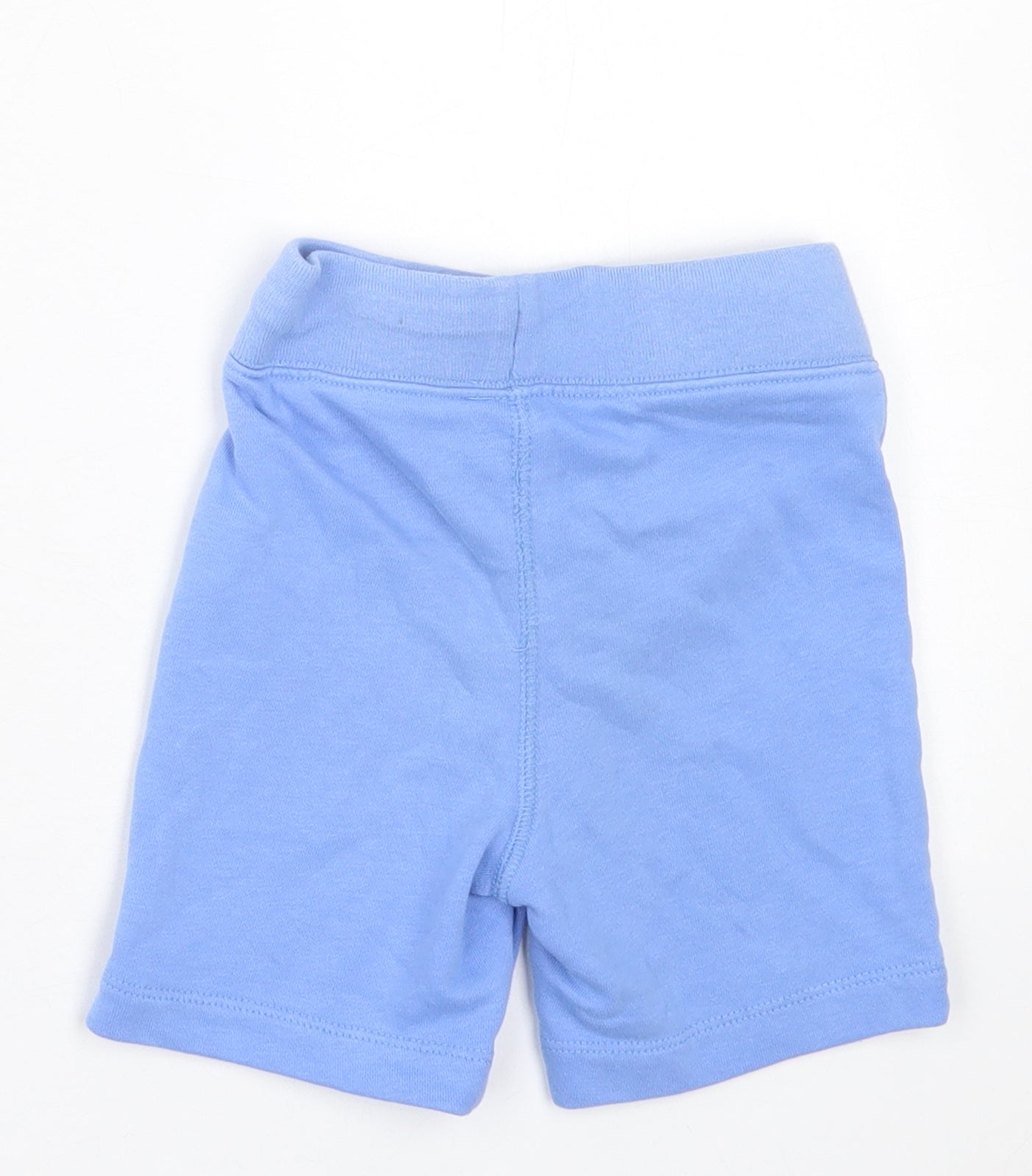 Gap Boys Blue  Cotton Sweat Shorts Size 2 Years  Regular Tie