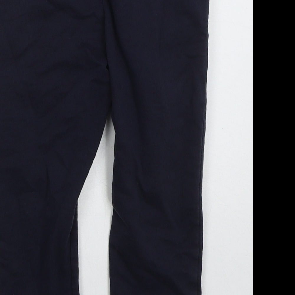 George Boys Blue  Cotton Sweatpants Trousers Size 2-3 Years  Regular Drawstring