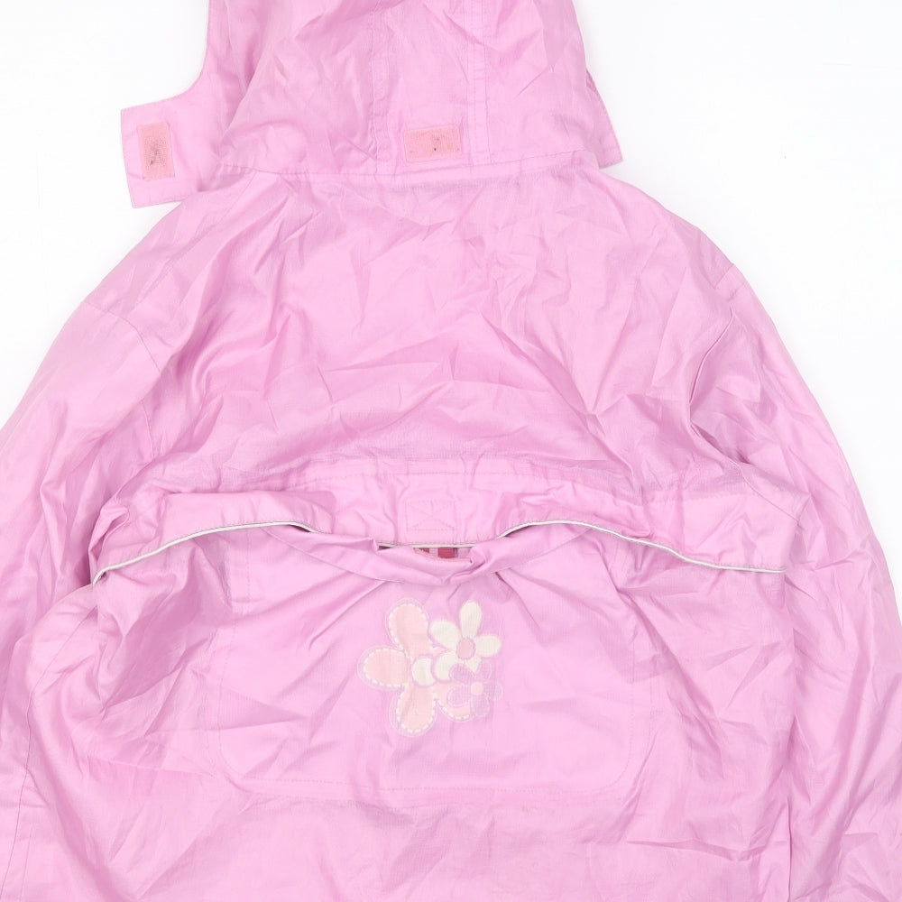 Ladybird Girls Pink   Rain Coat Coat Size 11-12 Years