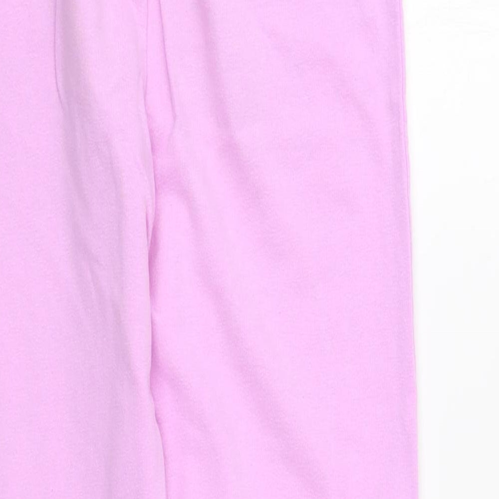 Studio  Girls Purple  Cotton Jogger Trousers Size 9 Years  Regular Drawstring