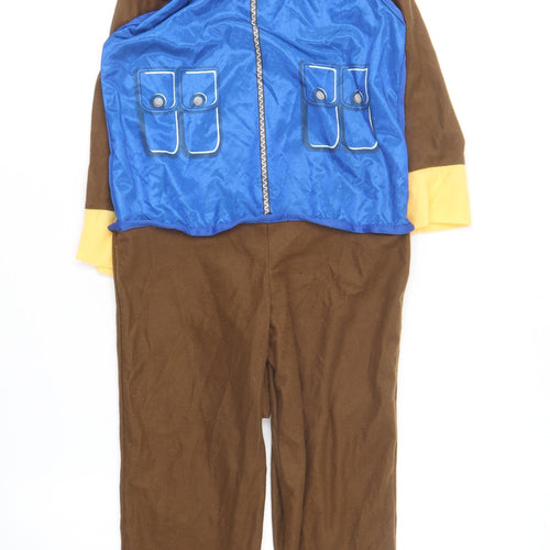 Rubbies  Boys Blue Solid Polyester  One Piece Size S   - Paw Patrol