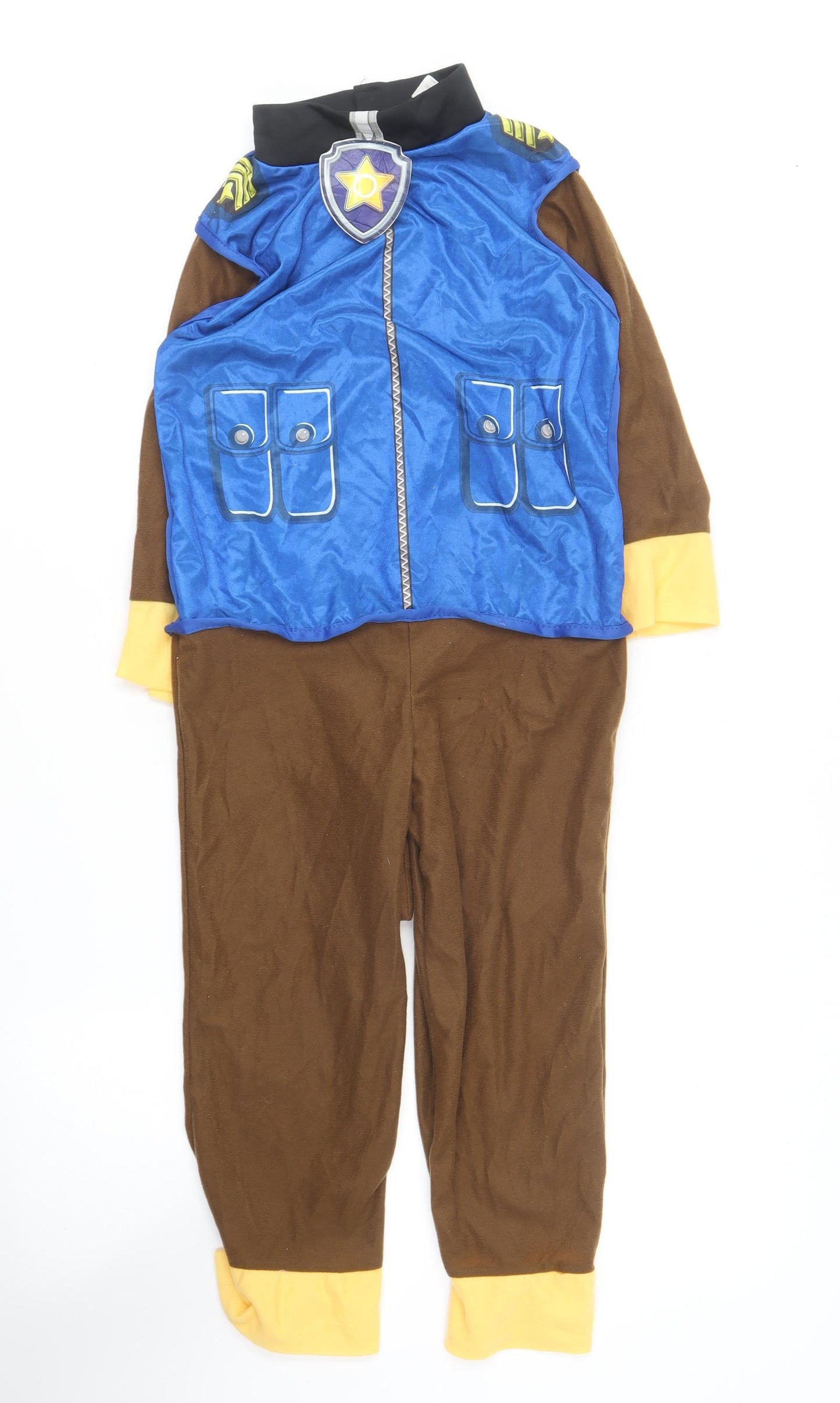 Rubbies  Boys Blue Solid Polyester  One Piece Size S   - Paw Patrol
