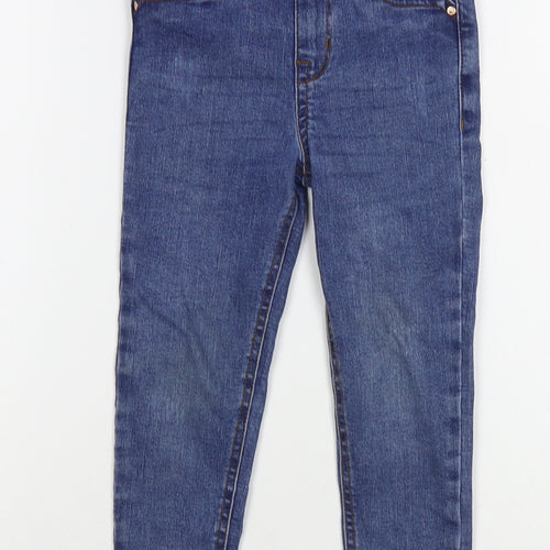 Denim Co. Girls Blue  Cotton Jegging Jeans Size 4-5 Years  Regular