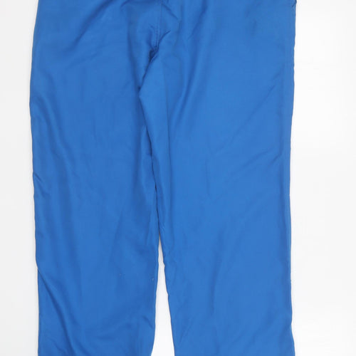 Dunlop Mens Blue Polyester Sweatpants Trousers Size 34 in L30 in Regular