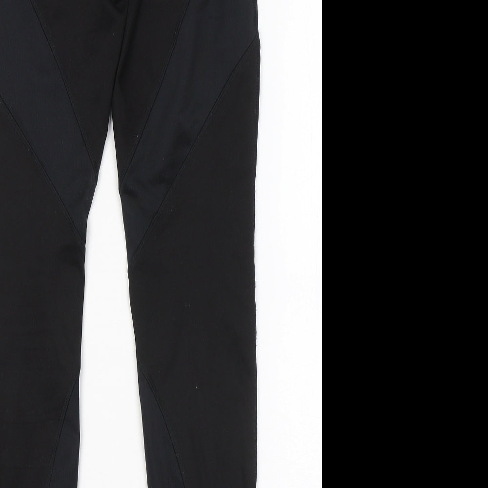 Black polyester online sweatpants