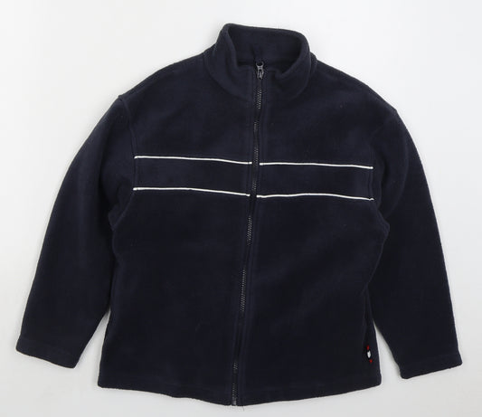 Marks and Spencer Boys Blue Jacket Size 9-10 Years Zip