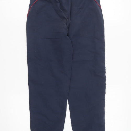 FC Barcelona Boys Blue Polyester Jogger Trousers Size 8-9 Years Regular - Barcelona FC