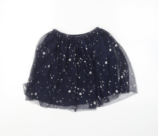 Dunnes Stores Girls Blue Polyester Tutu Skirt Size 10 Years Regular