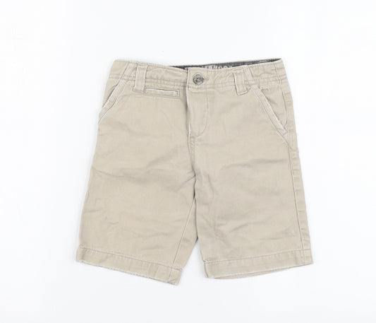 Denim.Co Boys Beige Cotton Chino Shorts Size 2-3 Years Regular