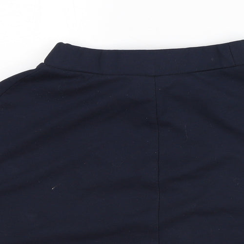 George Girls Blue Polyester A-Line Skirt Size 10-11 Years Regular - School