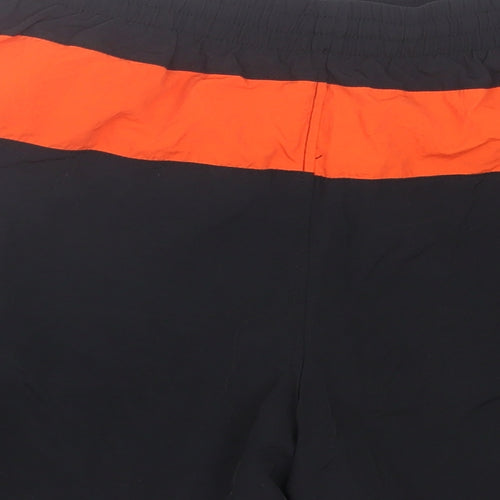 Slazenger Boys Black Polyester Sweat Shorts Size 13 Years Regular Tie