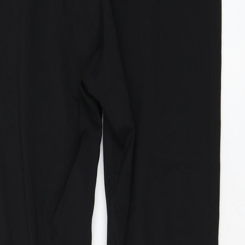 Preworn Womens Black Polyester Compression Leggings Size XL L27 in Regular Pullover