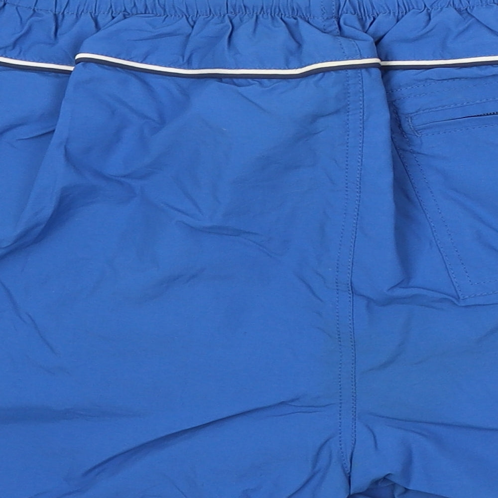 Cedar Wood State Mens Blue Polyester Athletic Shorts Size M L6 in Regular