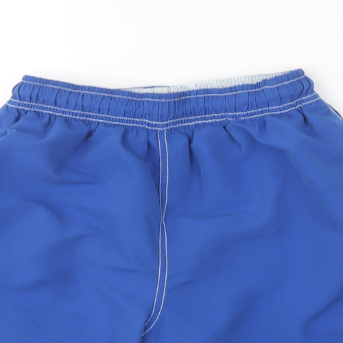 Dunnes Stores Mens Blue Polyester Athletic Shorts Size S L8 in Regular - Swim Shorts